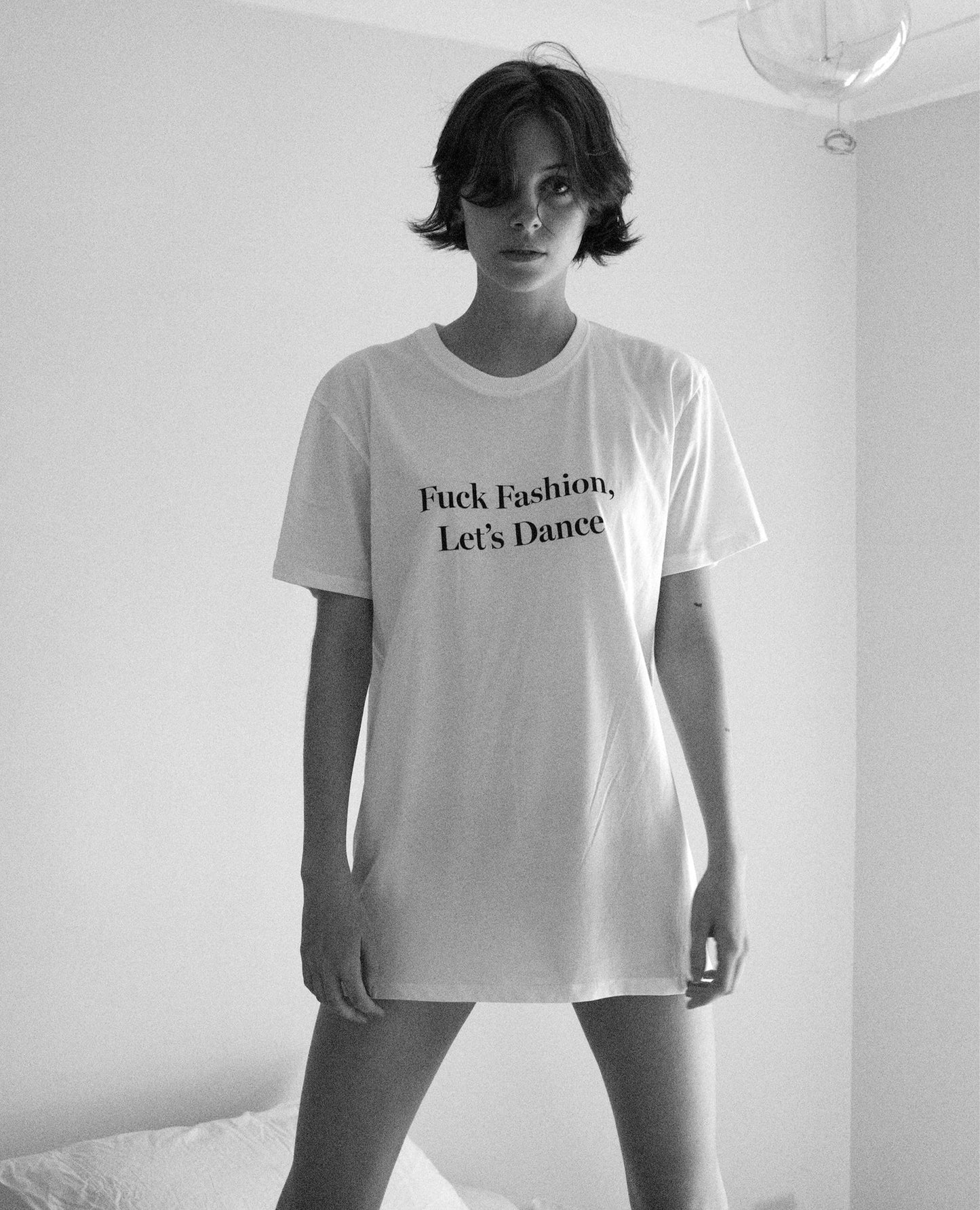 RUSSH x Nobody Denim 'Fuck Fashion, Let's Dance' Tee