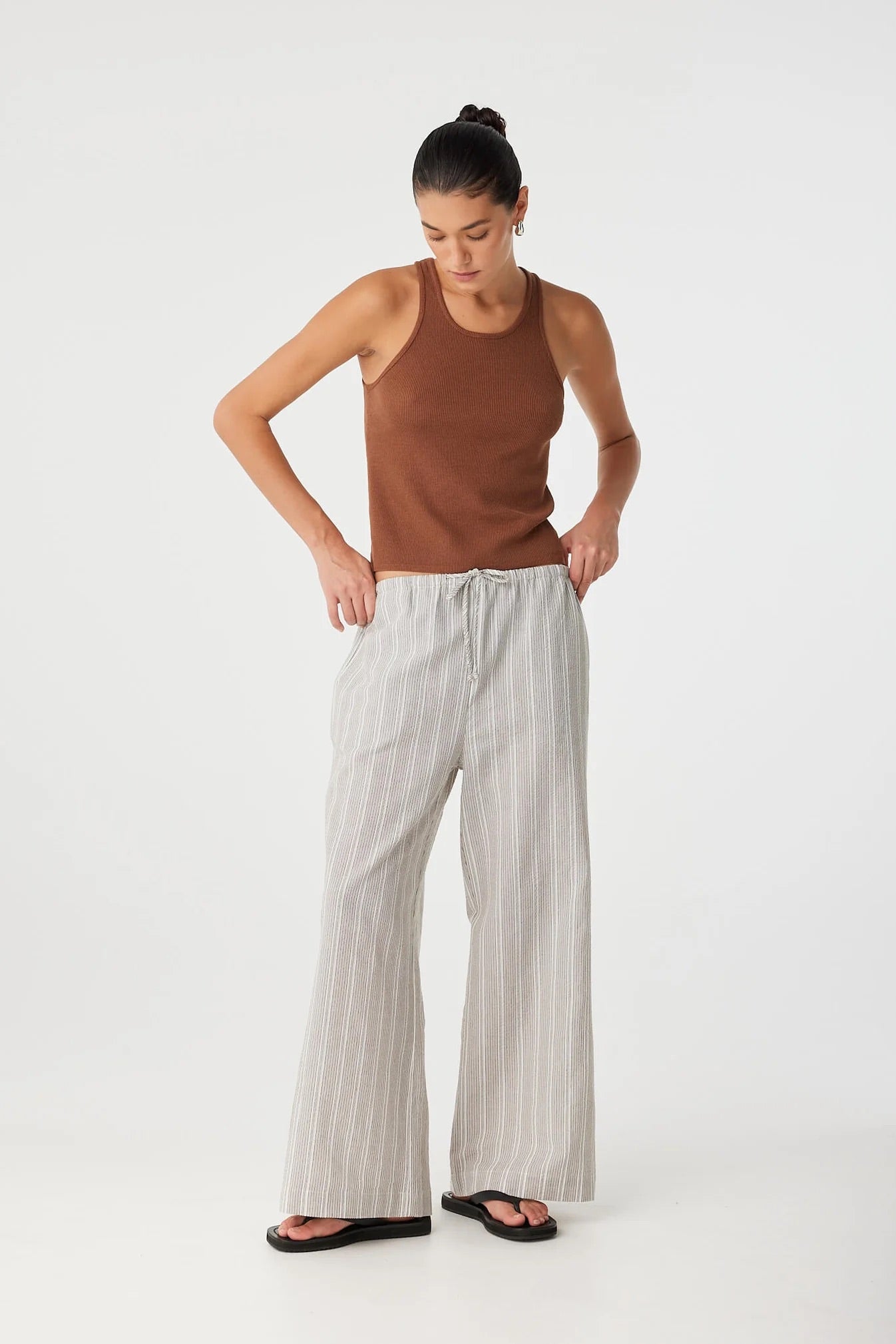 ARCAA. Ines Pant - Clay Stripe