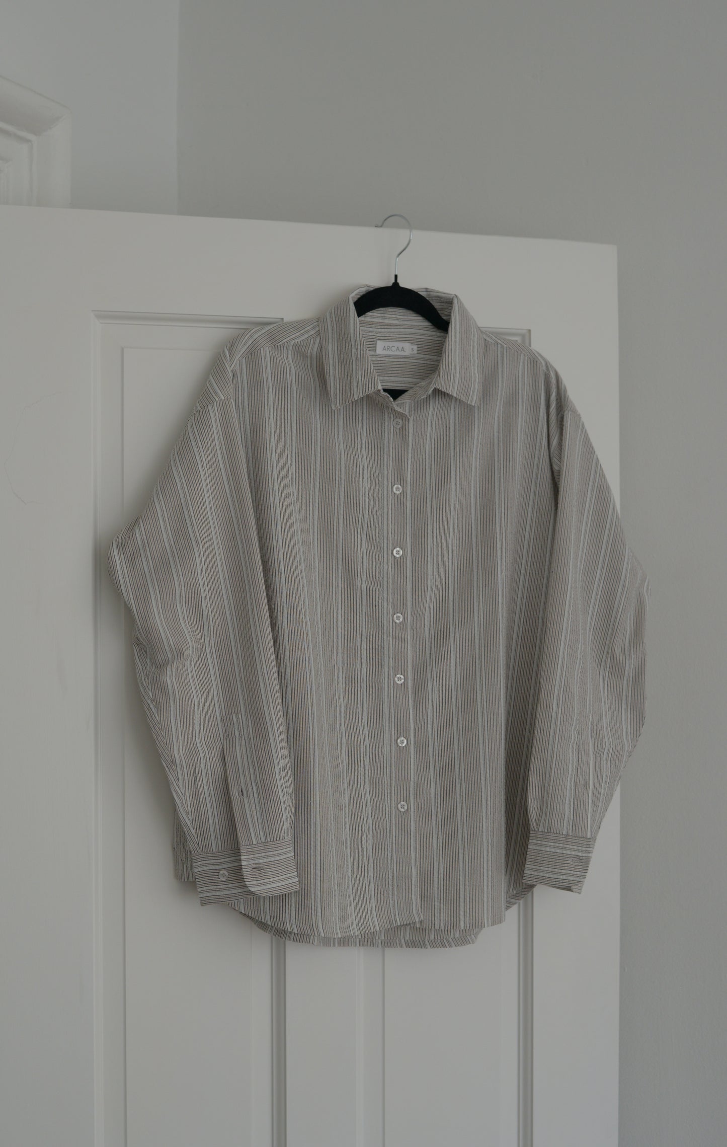 ARCAA. Ines Shirt - Clay Stripe