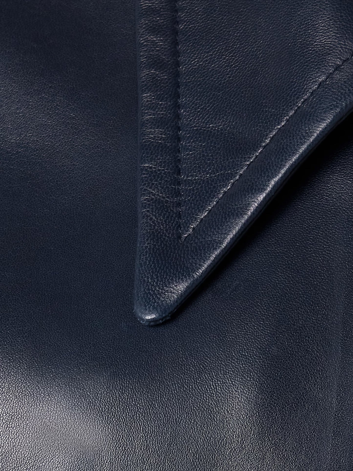 KHAITE Owey oversized leather bomber jacket