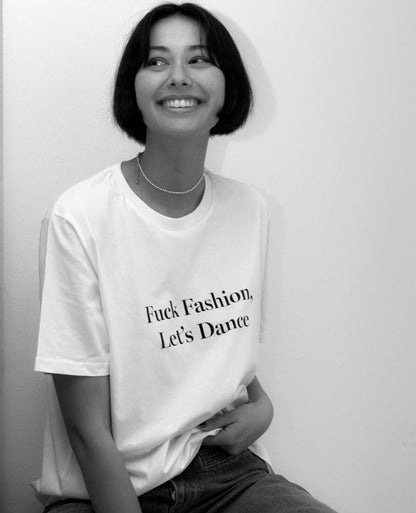 RUSSH x Nobody Denim 'Fuck Fashion, Let's Dance' Tee