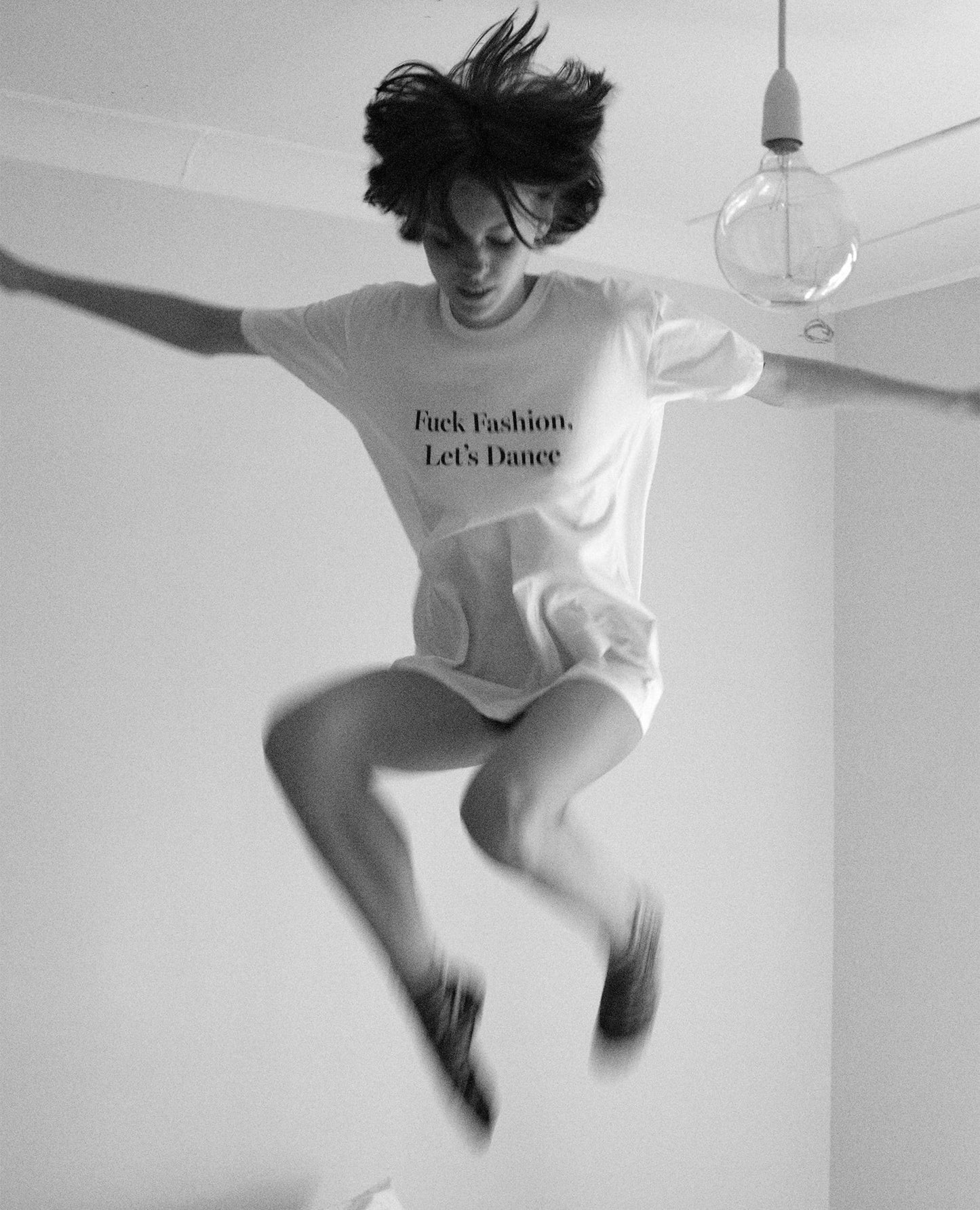 RUSSH x Nobody Denim 'Fuck Fashion, Let's Dance' Tee