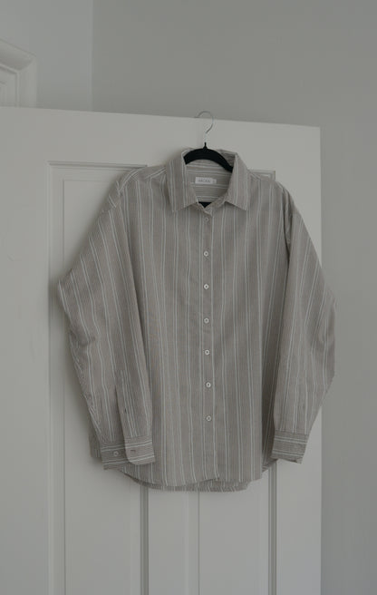 ARCAA. Ines Shirt - Clay Stripe
