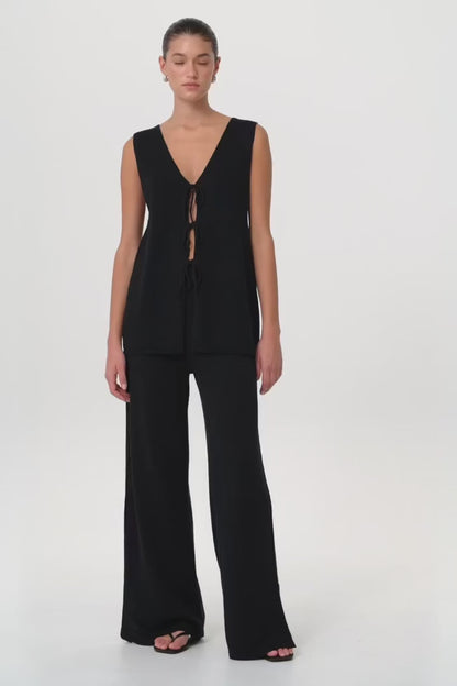 ARCAA. Poppy Pant - Black