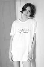 Load image into Gallery viewer, RUSSH x Nathan Smith Fuck Fashion, Let&#39;s Dance tee
